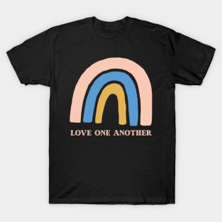 Love one another - Rainbow T-Shirt